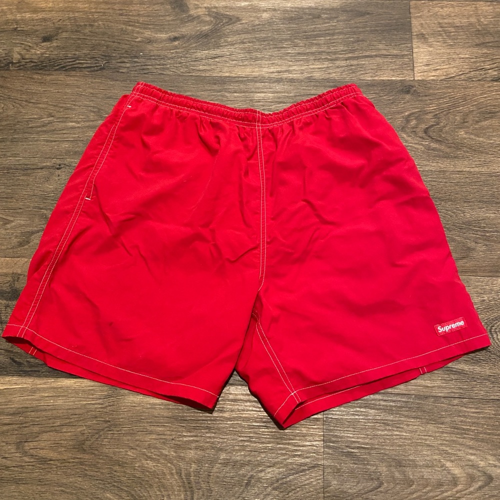 Verified Red Supreme Shorts